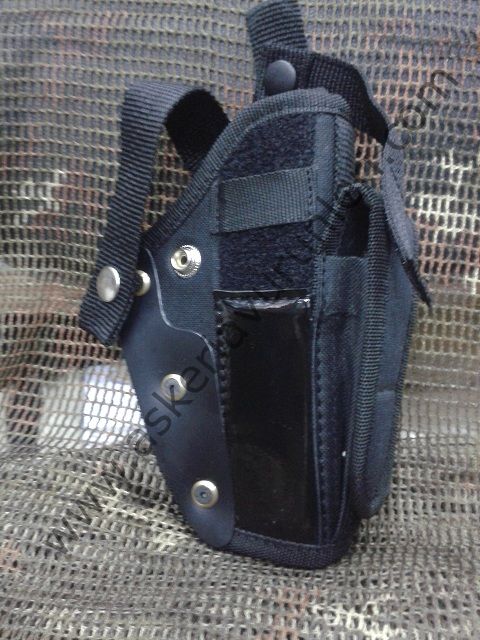 SİYAH YEDEK ŞARJÖRLÜ SİLAH KILIFI