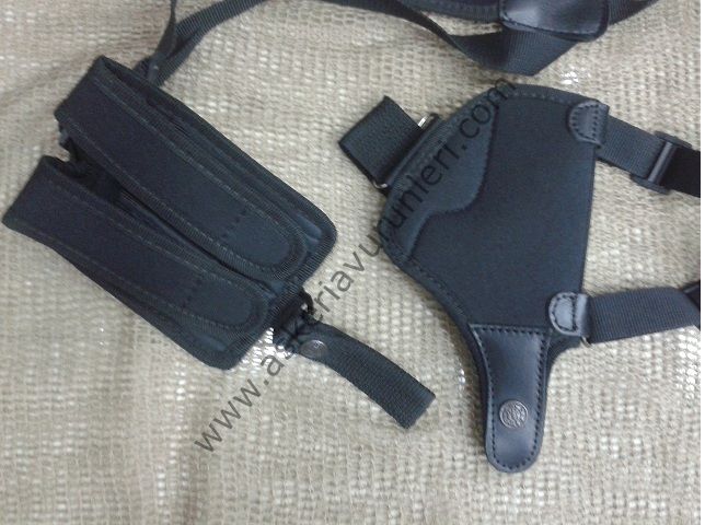 Çift Şarjörlü Koltuk Altı Silah Kılıfı