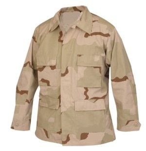 İKİNCİ EL U.S. ARMY ÇÖL RENGİ  GÖMLEK