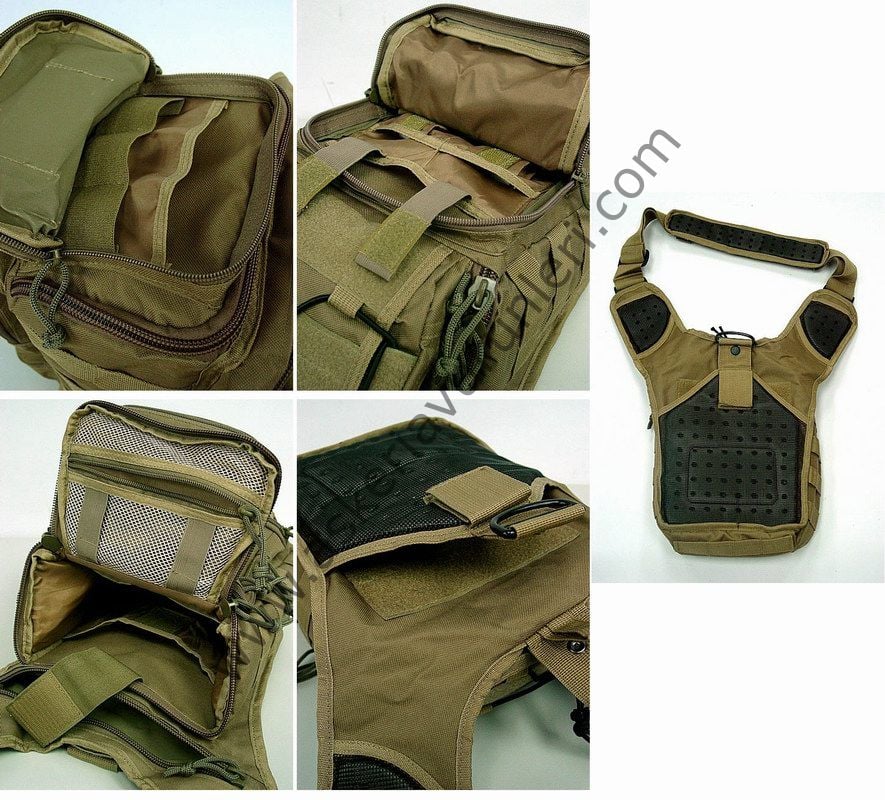 Tactical MOLLE Utility Gear Shoulder Sling Bag Kol Çantası