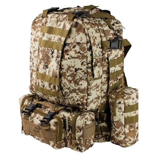 Tactical Molle Assault Backpack Bag Digital Desert Camo