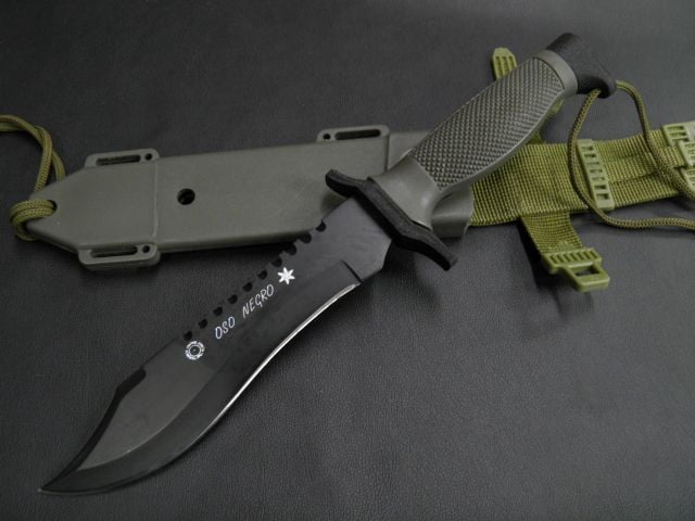 OSO NEGRO KNIFE ( ÖZEL KILIFLI KAMA BIÇAK )