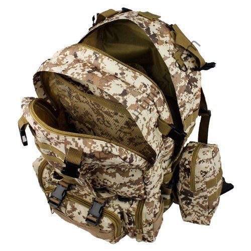 Tactical Molle Assault Backpack Bag Digital Desert Camo