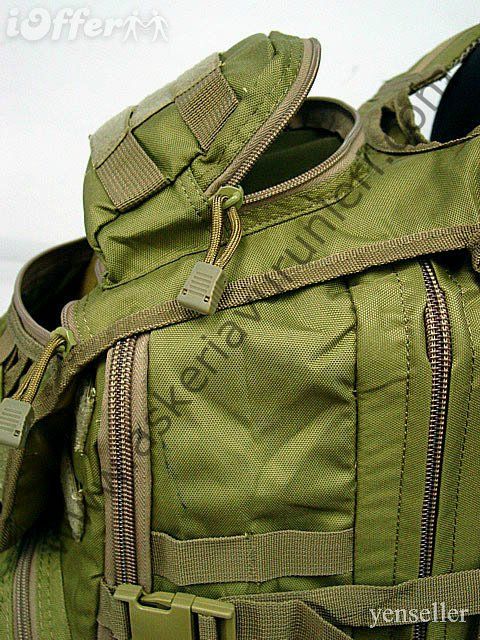 ARMY Tactical Molle Patrol Gear Assault Backpack Bag  Hardal Renk