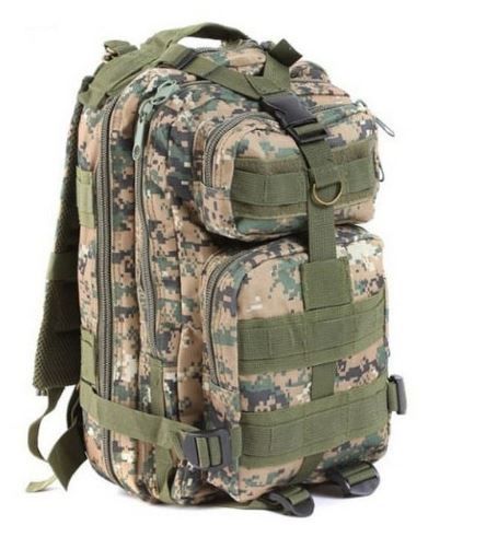 USA Tactical Küçük Boy Çanta [ Dijital Yeşil Kamuflaj )