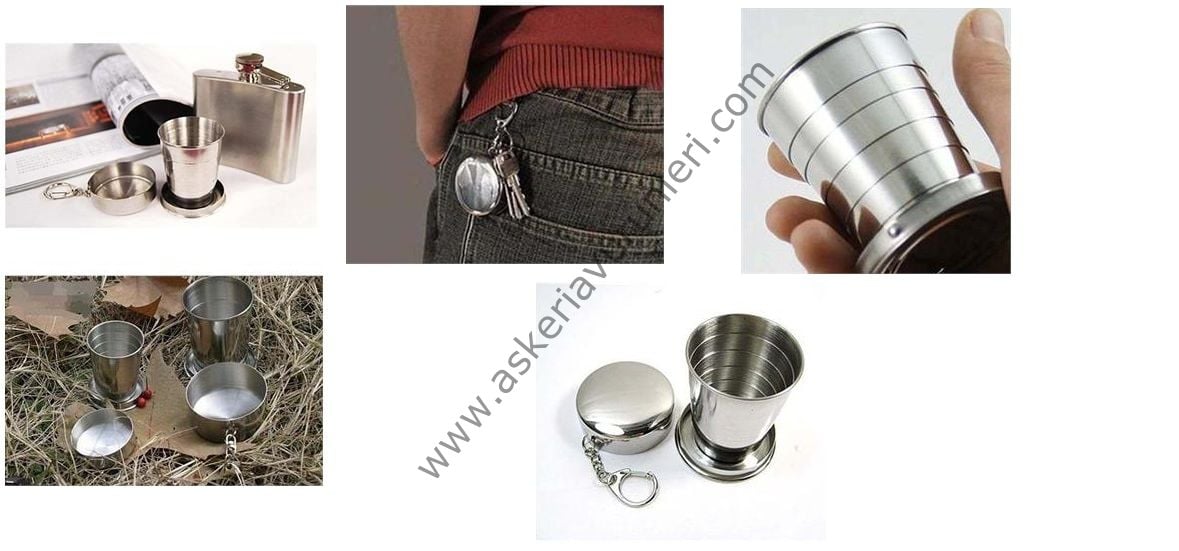 Katlanır Kampçı,Dağcı Bardağı Portatif