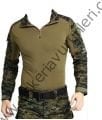 COMBAT OPERASYON TİŞÖRTÜ DİJİTAL WOODLAND