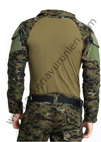 COMBAT OPERASYON TİŞÖRTÜ DİJİTAL WOODLAND