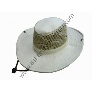 Fileli Fötr Şapka Hardal