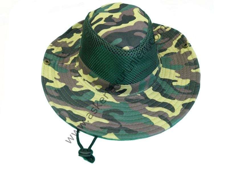 Kamuflaj Fötr Şapka