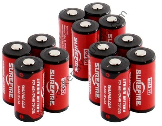 Surefire 6'lı Pil 123A