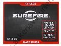 Surefire 6'lı Pil 123A