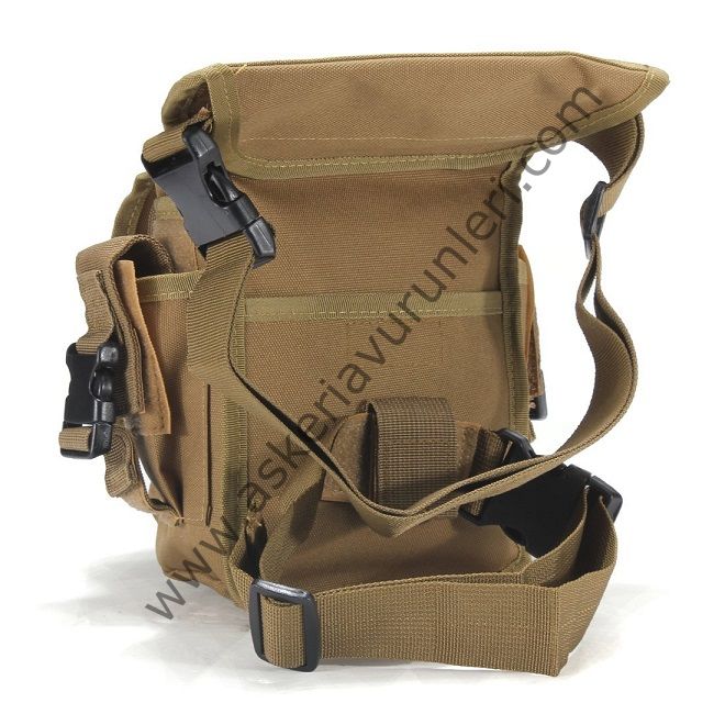 SWAT Purpose Shoulder Bag/Leg Bag  ( Bel ve Bacağa Takılabilen Çanta ) Hardal Renk