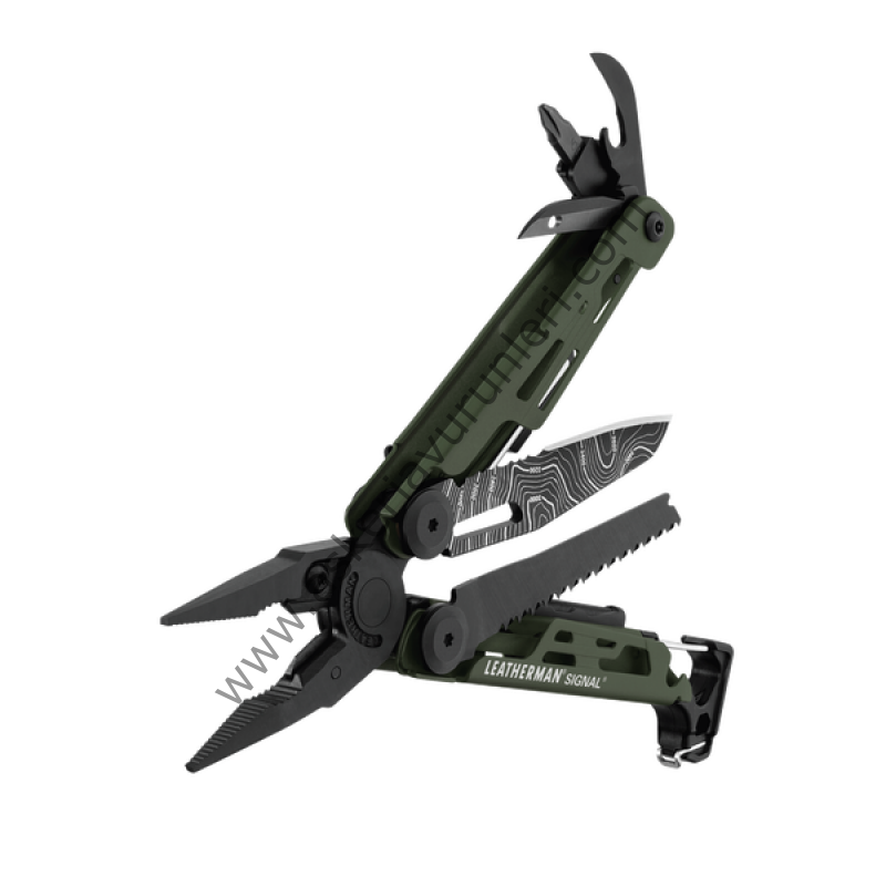 Leatherman Signal Green Topo Blade