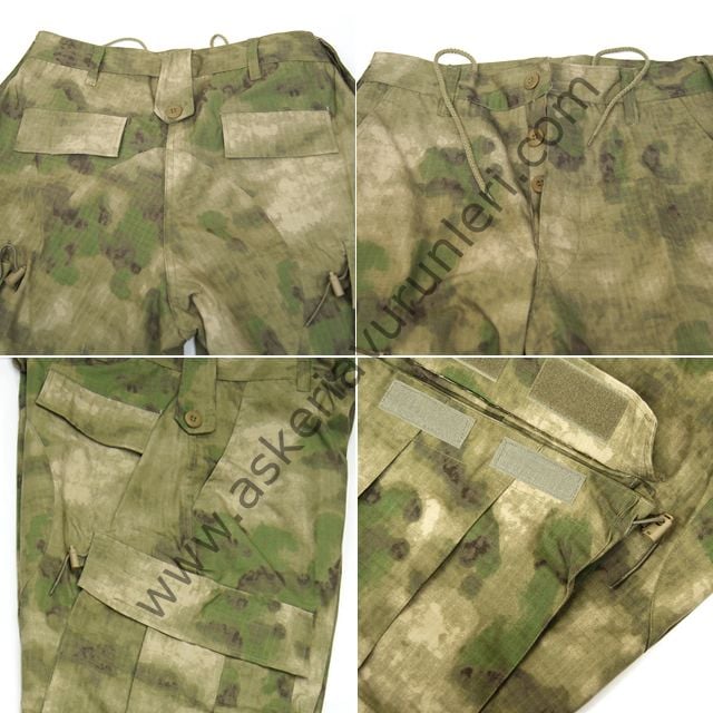 MILITARY KARGO PANTOLON GREEN A-TACS