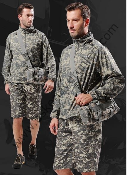 Utility Tactical Waist Pack Pouch Military Camping Hiking Outdoor Hand Waist Bag Digital Renk Çanta