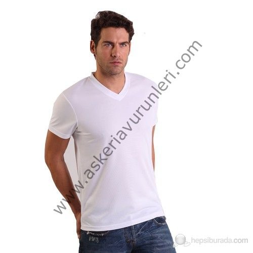 Thermoform Bamboo V Yaka  T-shırt