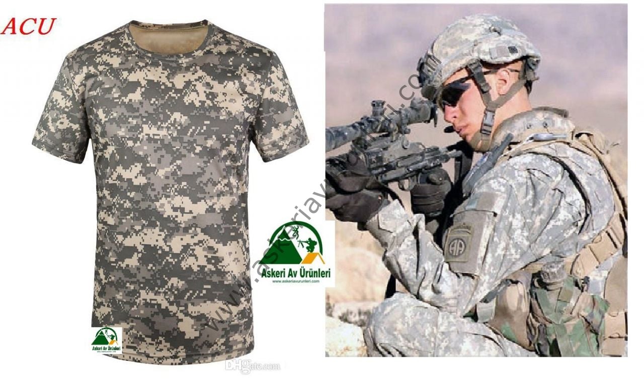ARMY MICRO T-SHIRT DİGİTAL ACU CAMO