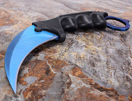 BLUE KARAMBİT BIÇAK