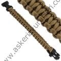 PARACORD SURVİVAL PARAŞÜT İPİ DÜDÜKLÜ BİLEKLİK