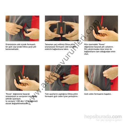 ETHNA Softshell Kamuflaj Isıtmalı Yelek