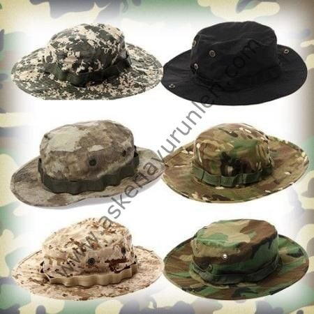 Fötr Şapka (usa) Jungle Kep Askeri Foter Şapka
