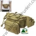 Military Tactical Bel Çantası  Siyah  Renk