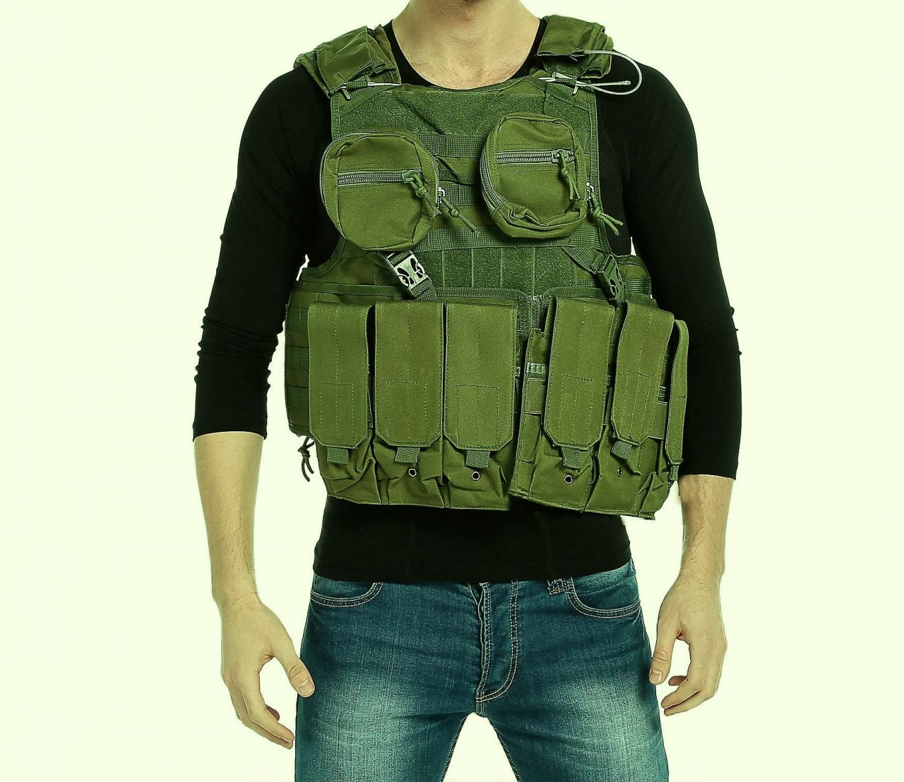 New Model Tactical Military Surplus Vest [ Askeri Hücum Yeleği ]