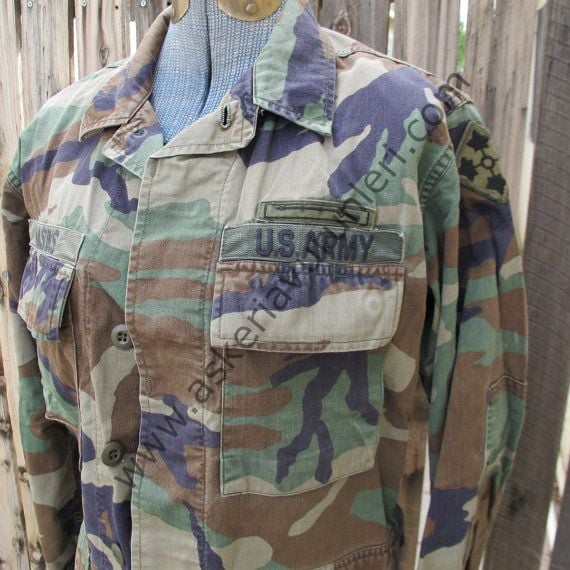 İKİNCİ EL U.S. ARMY KAMUFLAŞ RENK GÖMLEK