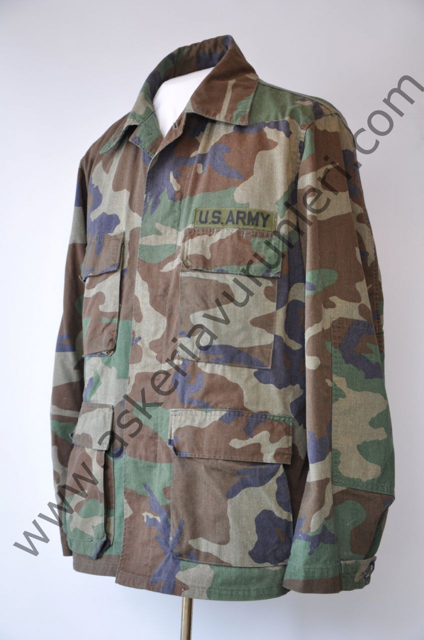 İKİNCİ EL U.S. ARMY KAMUFLAŞ RENK GÖMLEK