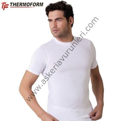 Thermoform Bamboo T-shırt Beyaz
