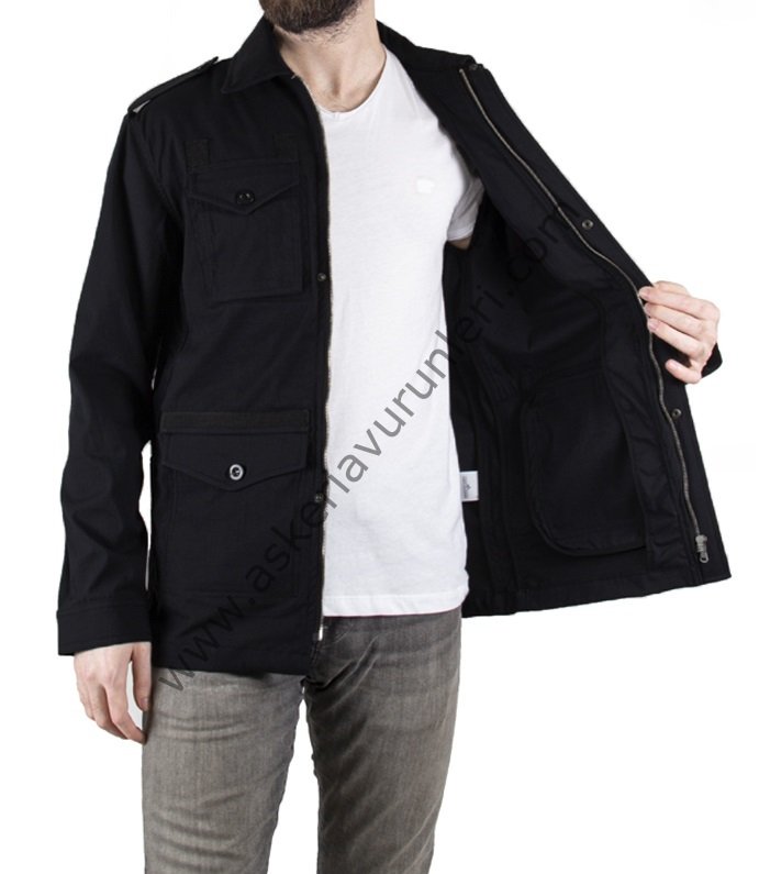 GÖMLEK VARİ CEKET SİYAH RENK