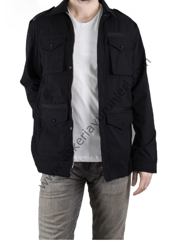 GÖMLEK VARİ CEKET SİYAH RENK