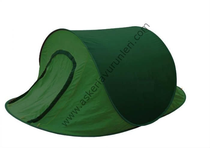 Somaron Pop-up Yeşil 3 kişilik Atma otomatik