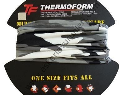 THERMOFORM BOYUNLUK GRİ KAMUFLAJI RENK