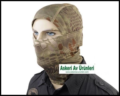 TAKTİKAL AİRSOFT KAR MASKESİ BALAKLAVA