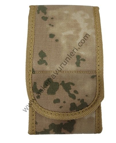 Jandarma Kamuflaj Palaskaya Takılabilen Korumalı Taktik Telefon Kılıfı