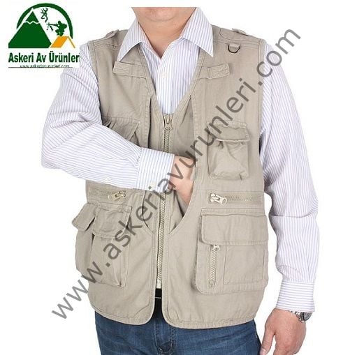 FASHION ÇOK CEPLİ YELEK