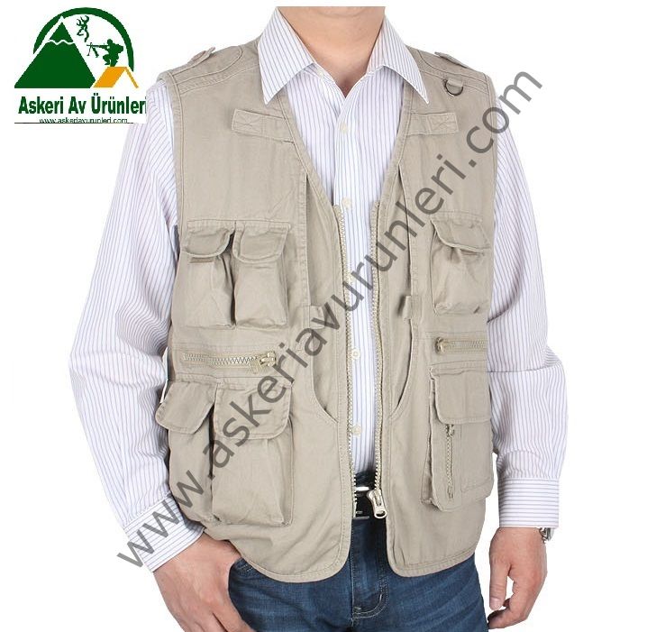 FASHION ÇOK CEPLİ YELEK