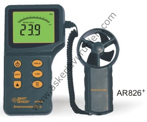 Smart Sensor Digital Anomometer ( Rüzgar Ölçer )