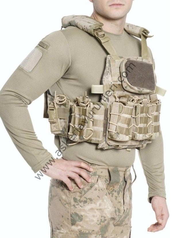 Fırtına Taktikal Hücum Yeleği Jandarma Kamuflaj