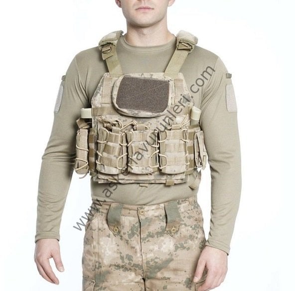 Fırtına Taktikal Hücum Yeleği Jandarma Kamuflaj