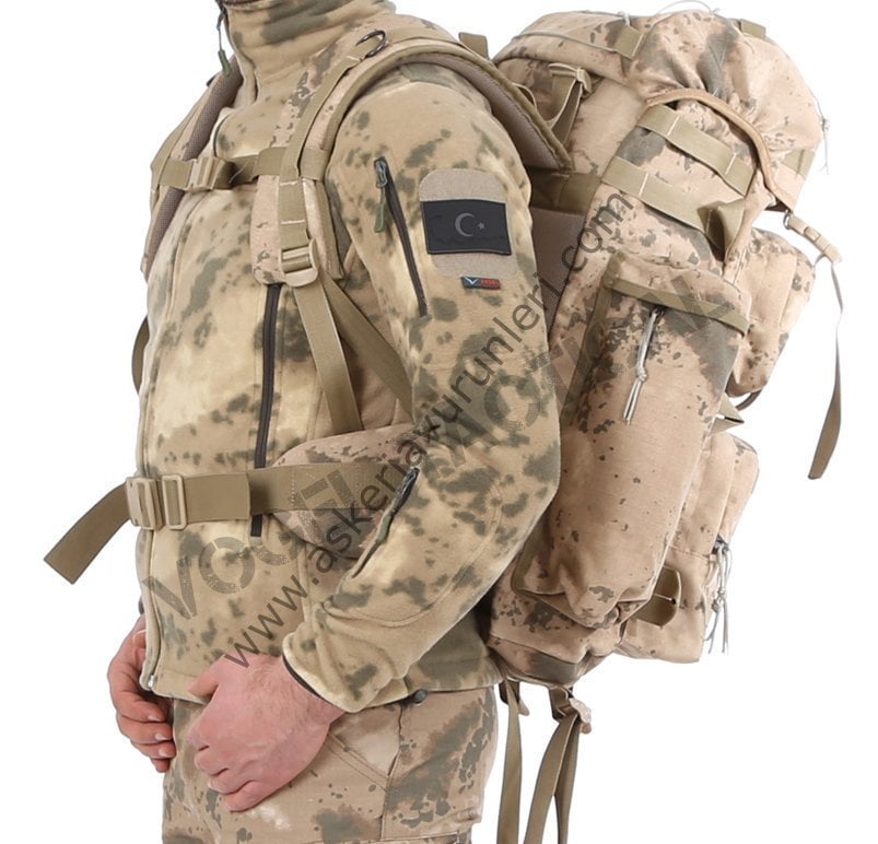 60 + 10 Lt JANDARMA RENK OPERASYON SIRT ÇANTASI