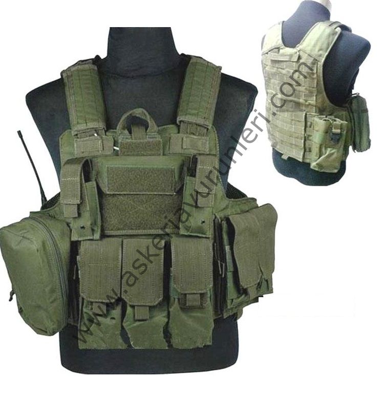 Tactical Military Surplus Vest [ Askeri Hücum Yeleği ]