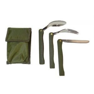 3 parçalı katlanır çatal bıçak seti