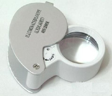 40x25 IŞIKLI BÜYÜTEÇ ( LUP )