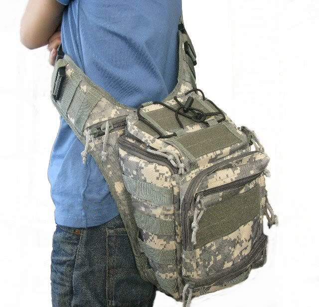 Dijital Tactical Shoulder Utility Gear Bag -Tactical Kol Çantası