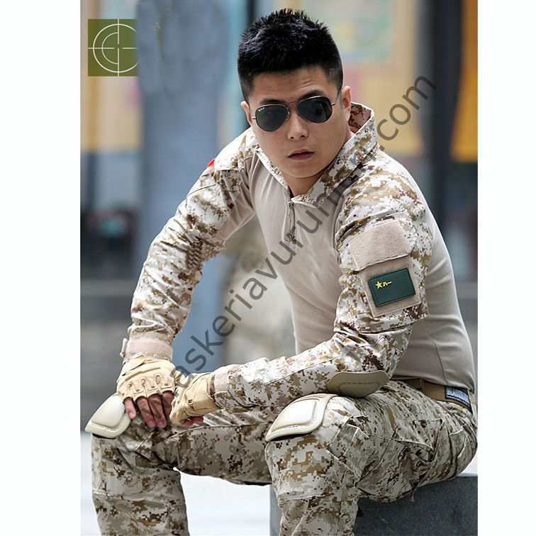 MILITARY TACTİCAL COMBAT PANTS & T-SHİRT