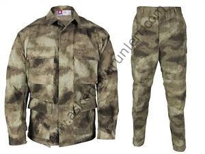 U.S. ARMY Amerikan Orjinal  A-TACS  Kamuflaj Takım Elbise