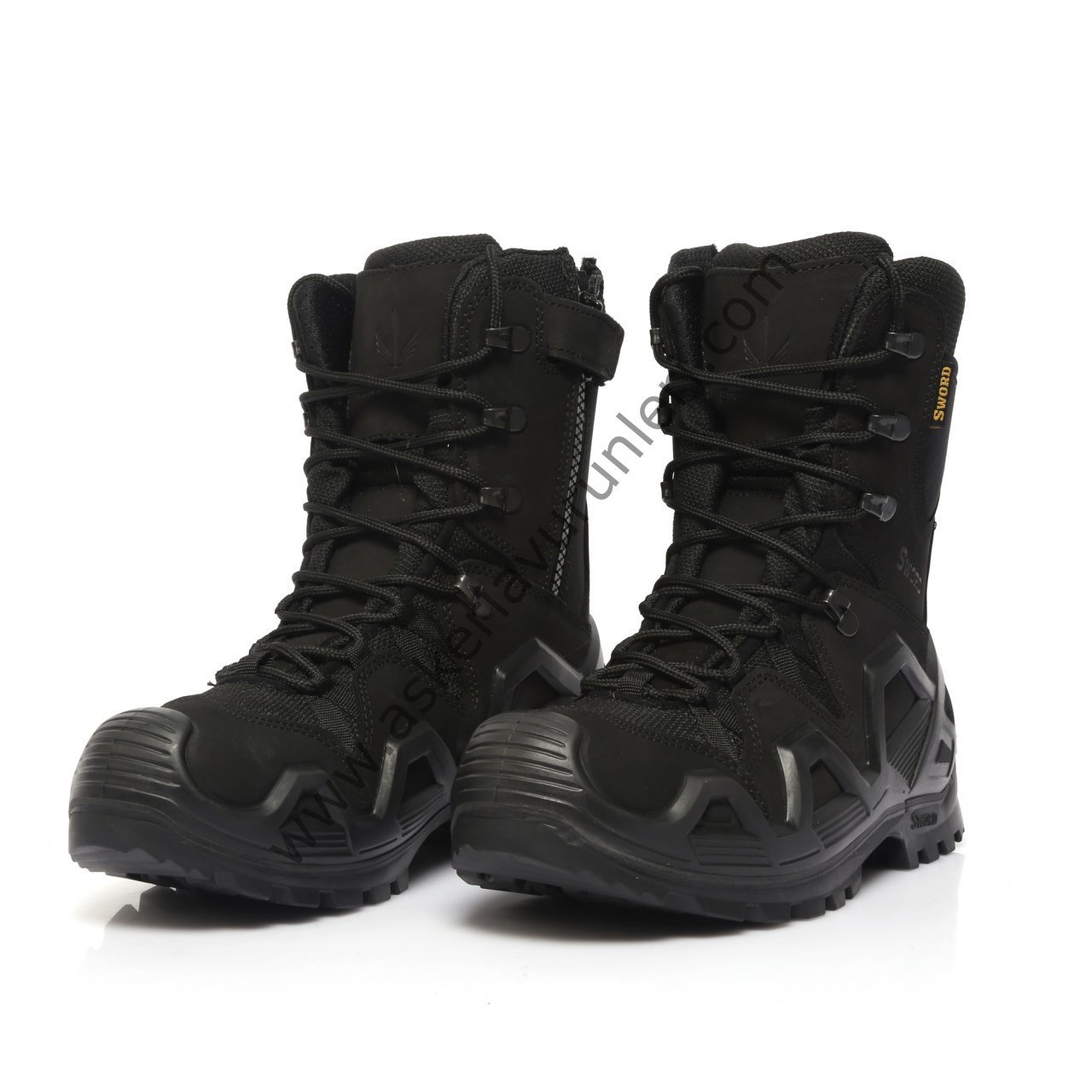 Single Sword SS601 Tactical Fermuarlı Askeri Siyah Bot